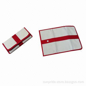 840D Oxford Card Wallet with Various Pockets Inside, Measures 19x9.5cm